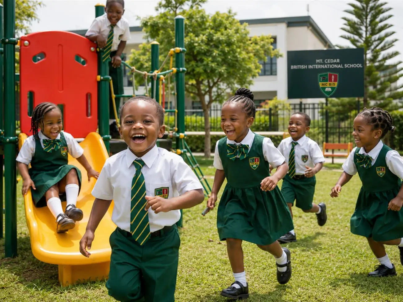 Mt Cedar children at outdoor play